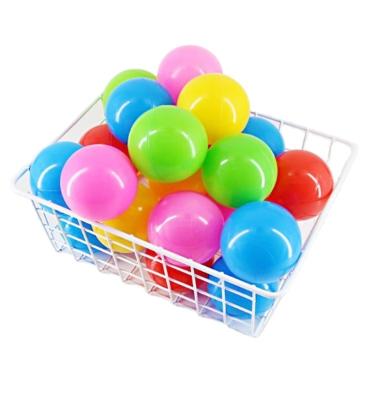 China Inflatable Playhouse Pool Balls Toy 5cm 5.5cm 6cm 7cm 7.5cm 8cm Plastic Balls For Ball Pit for sale