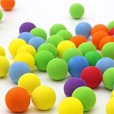 China EVA Soft Pit Balls Physical Education Soft Foam Ball Craft Foam Ball Good Ball Range Lightweight Elastic Far Pit Playground for sale