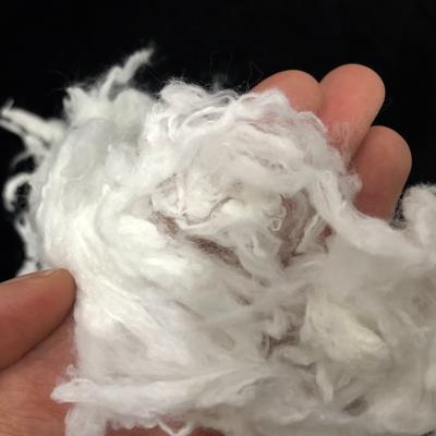 China Super A Grade Viscose Staple Fiber , Flame Retardant Fiber 5D×64mm for sale