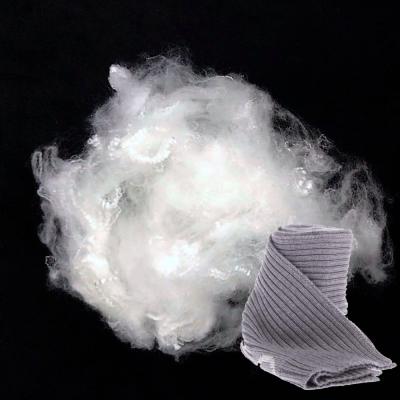 China High Tenacity Bosilun Fiber Instead Of Acrylic Fiber 5D×102mm Raw White Color for sale