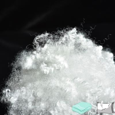 Chine Ultra doucement semi fibre de Siliconized conjuguée par cavité de Vierge pour le remplissage couvrant à vendre