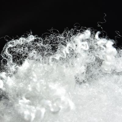 Chine fibre discontinue de polyesters conjuguée par cavité de Vierge de 3D×64mm semi une catégorie pour le bourrage à vendre