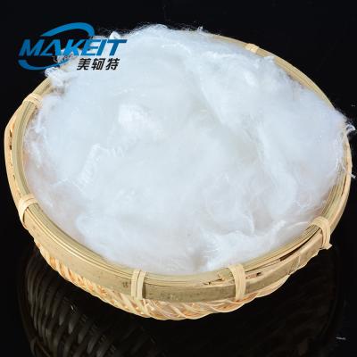 China 0.9d Eiderdown-Like Polyester Staple Fiber For Pillow Filling Materials for sale