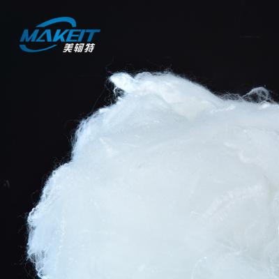 China 100% Polyester 0.9d Eiderdown-Like Polyester Staple Fiber For Pillow Filling Materials for sale