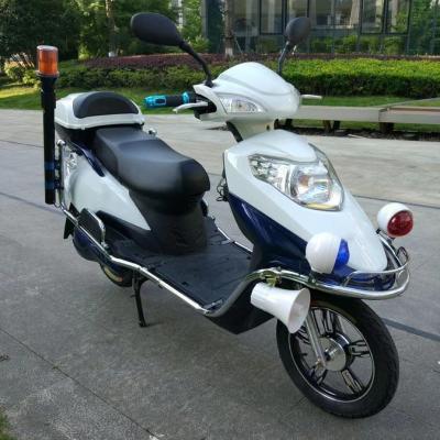 China Cool 1000W 72v 2 Wheel Public Security Electric Patrol Motorcycle for sale