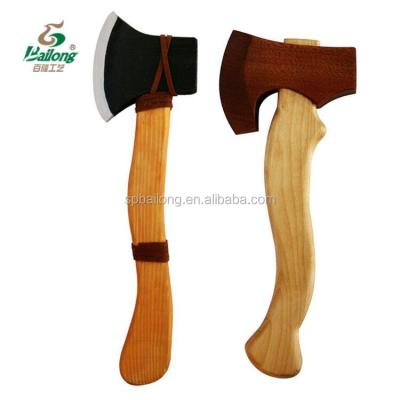 China Europe and the United States rear factory 15 kids toy model gift sets wooden hatchet tomahawk toy for sale