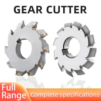 China HIGH SPEED STEEL M2.5 Set 8Pcs HSS M0.5-M12 Involute Gear Cutting Tools Module Gear Milling Cutter for sale