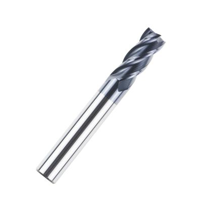 China CNC Process Ball Nose End Mills Solid Carbide Aluminium Mill Cutter Bit 62 Degree 12Mm 3 Flute Endmill for sale