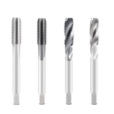 China Screw Tapping Custom Hss Tap HRC65 Metric Tap And Die Set Machine Tap Hand Screw Thread Taps Set for sale