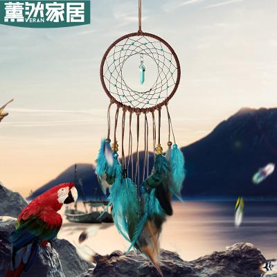 China Wholesale New Style India EF001 Feather Dream Catcher Accessories Indian Home Decor Dreamcatcher for sale