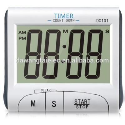 China DC101 LCD Digital Kitchen Timer Countdown Cooking Timer Count Down Alarm Clock DW-0244 for sale