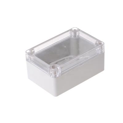 China Waterproof Clear Electronic Project Sealed Box 100x68x50mm Plastic Electrical Cover Electrical Switch Box Junction Enclosure Connect for sale