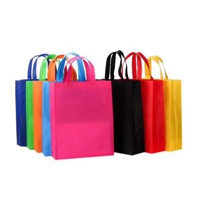 China Promotional Shopping Handheld Safety Storage Bags Customizable Reusable Reusable Eco - Friendly Nonwoven Bag for sale