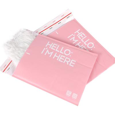 China shoes & best selling clothing pink bubble wrap bag clothing cosmetics packaging express envelope bag for sale