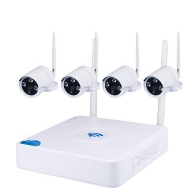 China Human Motion Tracking Kit Home Smart Outdoor 1080p 8 Channel Wireless NVR Wireless System 4ch 8ch Cctv Surveillance Security Camera System for sale