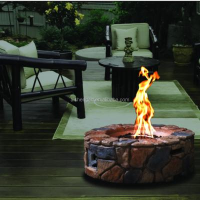 China For Outdoor Design Fire Pit Outdoor Home Patio Stone Gas Fire Pit Use Only for sale