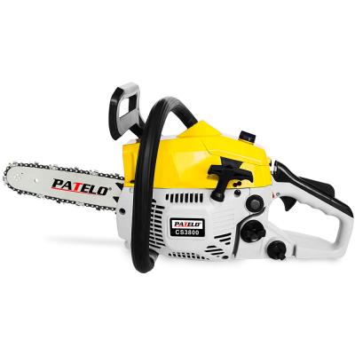 China Japanese Garden Tools Gasoline Chainsaw CS3800 motosega 37.2cc 1.4kW 2-Stroke for sale