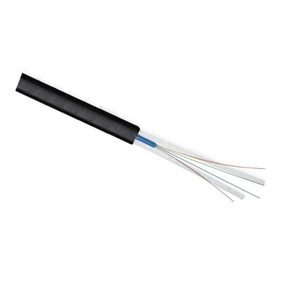 China FTTH FTTB FTTX network manufacturing GYFXTBY ftth 4 core 12 core 6 core single mode unit tube flat fiber optical cable for sale