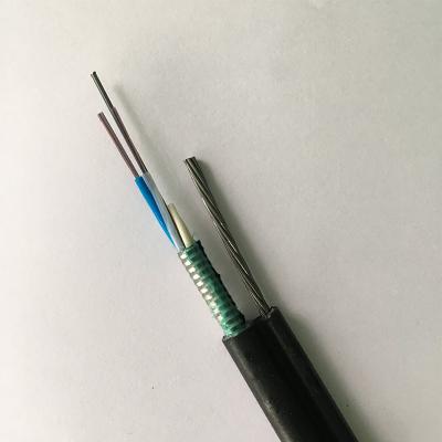 China GYTC8S Outdoor Overhead Adss 4 Core Figure 8 Communication 8 Core Self Supporting Fiber Optic Cable for sale