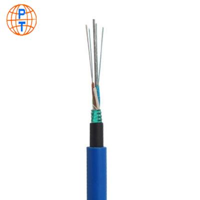 China Outdoor Pulling MGTSV For Pulling Single Mode G652D Fiber Optic Cable Flame Retardant Outdoor Pulling Fiber Optic Cable 2 Core for sale