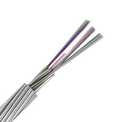 China OPGW DAB 24E9 G.652 (AA/ACS 66/33) Outdoor Aerial 24 Fibers OPGW Cables for sale