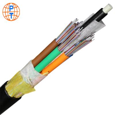 China Duct Outdoor Aerial Ribbon Gydta Fiber Optic Cable 144/288 Cores Gydta Gydts Outdoor Fiber Optic Cable for sale