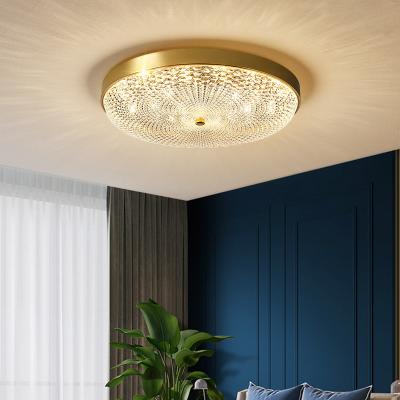 China Wholesale Modern Outdoor Mounted Crystal Acrylic Ceiling Lamp Decoration Living Room Bedroom Surface Mounted Led Light Fixture for sale