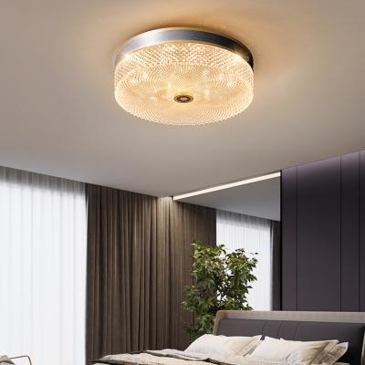 China Surface mounted new fashion unique design led ceiling light wifi app control blueteeth led ceiling lamp 3000-6500K remote control acrylic light for sale