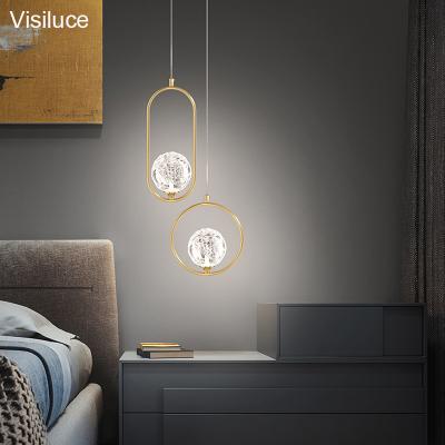 China G9 20w Modern Indoor Living Room Style Bedside Lamp Luxury Pendant Light Glass Pendant Lamp 20w For Dining Room for sale