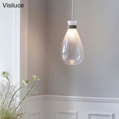 China Northern Europe contemporary wholesale home decorative glass pendant lamp contemporary led modern pendant light for sale