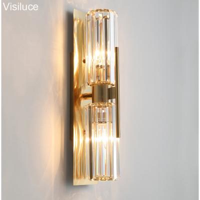 China 2022 Contemporary Indoor Decorative Wall Light New Arrival Luxury Crystal Modern Wall Lamp Wall Light for sale