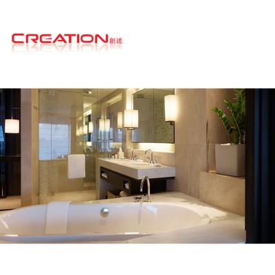 China Modern hotel bathroom furniture for sale