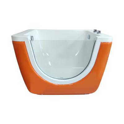 China Acrylic Thermostatic Babytubs Bathtub Massage Baby Spa Infant Tubs Bubble Spa Massage Baby Tub For Child for sale