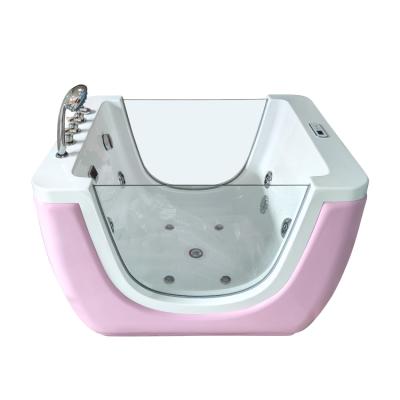 China Acrylic Thermostatic Infant Bath Tub Massager Baby Spa Tubs for Kid Baby Spa Tub Baby Pool for sale