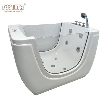 China Hot Europe Baby Spa Eco-friendly Store Using Bathtub Kids Swimming Pool Acrylic Baby Spa Tub For Newborn Baby Bath for sale