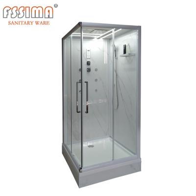 China High Quality And Best Selling Luxury Combo Intelligent Computer Control System Big Steam Shower Room Aluminum Alloy Room Shower Bath Shower for sale