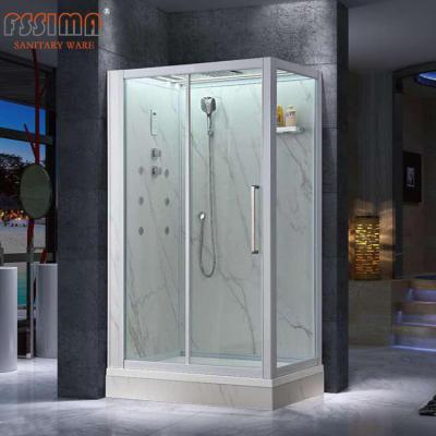 China Computer Control System Smart Luxury Wet Modern Enclosure Combined Steam Shower Enclosure Steam Bath Style Bathroom Steam Shower Enclosures for sale