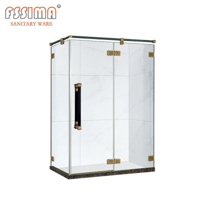 China Factory Supplier Factory Modern Shower Room 8mm 6mm Tempered Glass Shower Bath Enclosure Modern Cabin Prices for sale