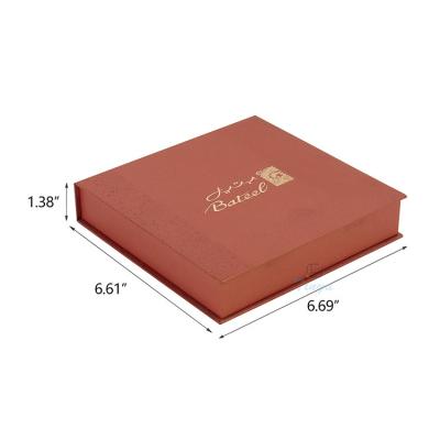 China Handmade Divided Paperboard Book Shape Packaging Boxes Chocolates for sale