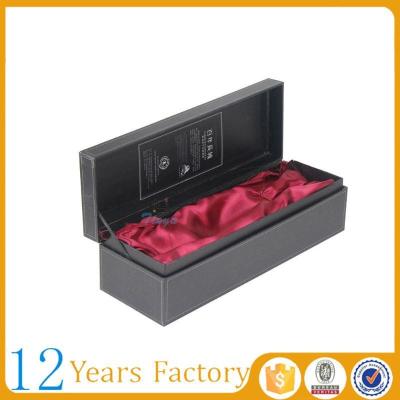 China Custom popular packaging materials logo recycled special winebox for sale