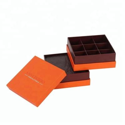 China Recycled Materials Like Small Promotional Packaging Chocolate Boxes for sale