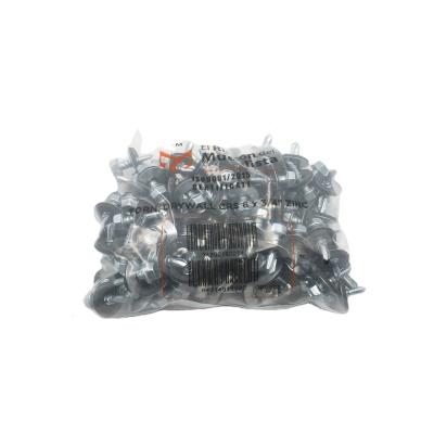 China HEX SEAL HEX SEAL HEAD SELF DRILLING SCREWS WITH EPDM GASKET 100PCS/BAG GALVANIZED for sale