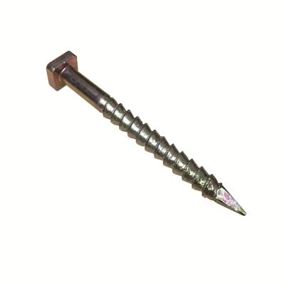 China Square Umbrella Wire Diamond Point Roofing Screws Yellow Zinc Plate Main Salt Spray: 24 hours for sale