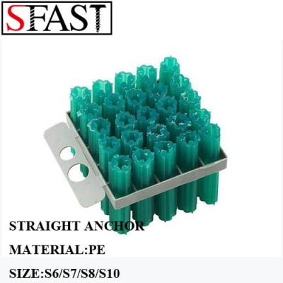 China 25pcs plastic straight nylon anchor frame for sale