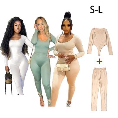 China Suit Women Safety Yoga QUICK DRY Stacked United Gear Sets Joggers Pants Two Piece Jogger Set Mujer Pants for sale