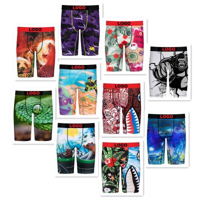 China Fashion Antibacterial New Design Custom Ethikaes Underwear Men Boxer Briefs for sale