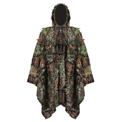 China Outdoor Training Military Ghillie Suits Invisibility Sniper Camouflage Overalls Hunting Clothing Clothes For Men One Size for sale