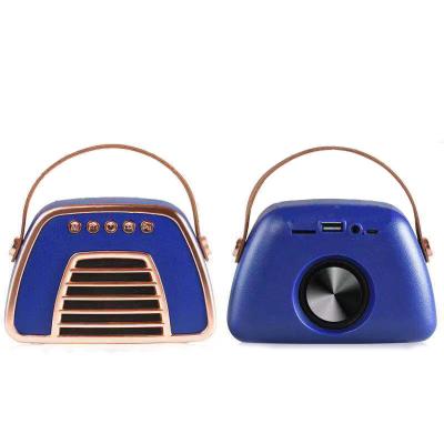 China BT-09 Retro Mini Wireless Outdoor Portable NEW HOME No Bag Design Creative Speaker for sale