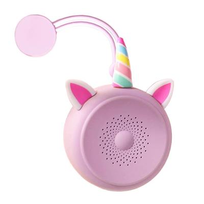 China Mini Portable Wireless Calling Unicorns Video Speaker with Handsfree Calling for sale