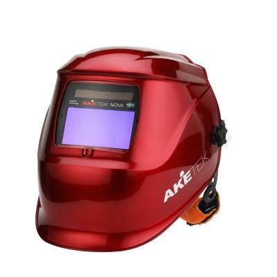 China Dropshipping Sweden PA6 Technology Welding Helmets With EN379/175 1 Original Inventor Auto Darkening Welding Helmet Optics for sale